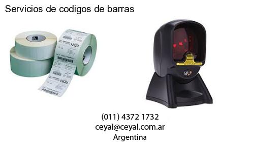 Servicios de codigos de barras
