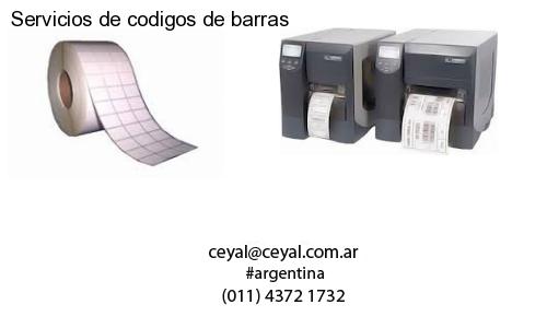 Servicios de codigos de barras