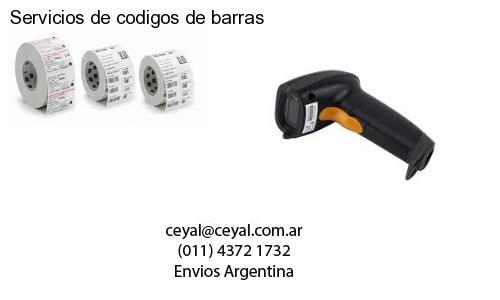 Servicios de codigos de barras