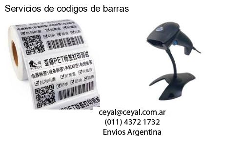 Servicios de codigos de barras