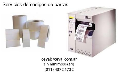 Servicios de codigos de barras