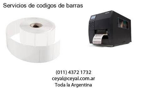Servicios de codigos de barras
