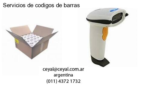 Servicios de codigos de barras