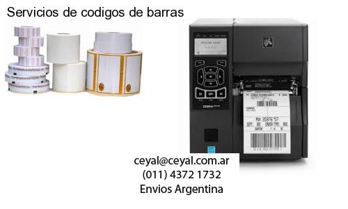 Servicios de codigos de barras