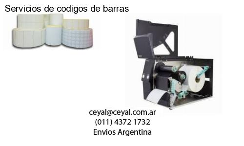 Servicios de codigos de barras