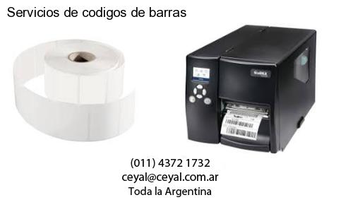 Servicios de codigos de barras