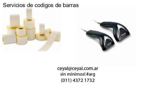 Servicios de codigos de barras