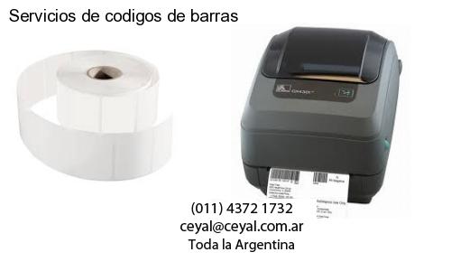 Servicios de codigos de barras