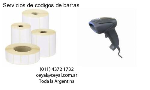 Servicios de codigos de barras