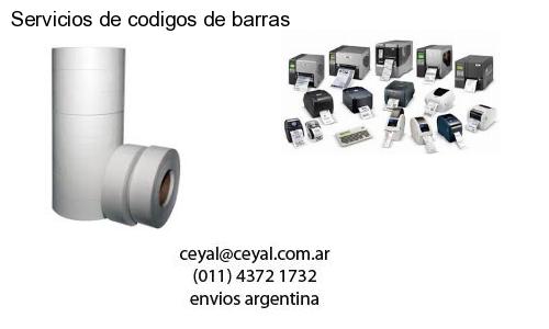 Servicios de codigos de barras