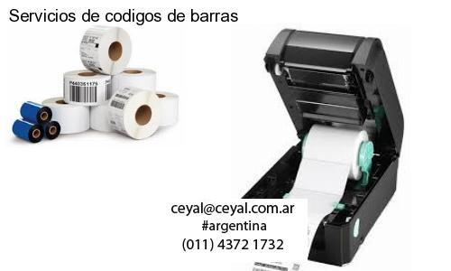 Servicios de codigos de barras