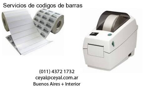 Servicios de codigos de barras
