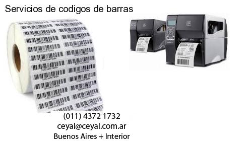 Servicios de codigos de barras