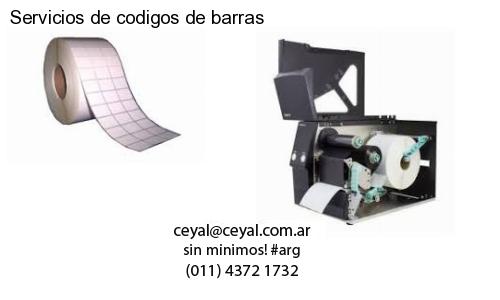Servicios de codigos de barras
