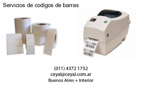 Servicios de codigos de barras
