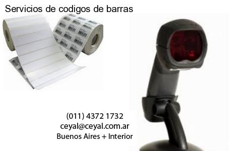 Servicios de codigos de barras