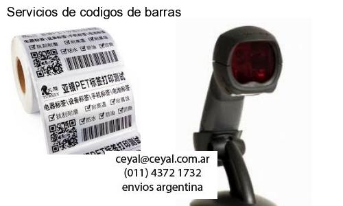 Servicios de codigos de barras