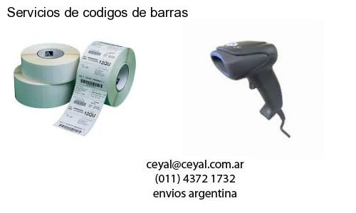 Servicios de codigos de barras
