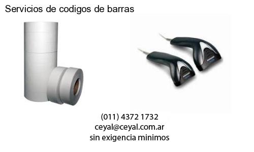 Servicios de codigos de barras