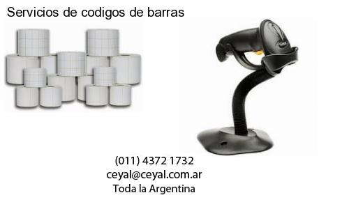 Servicios de codigos de barras
