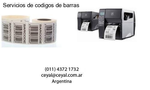 Servicios de codigos de barras