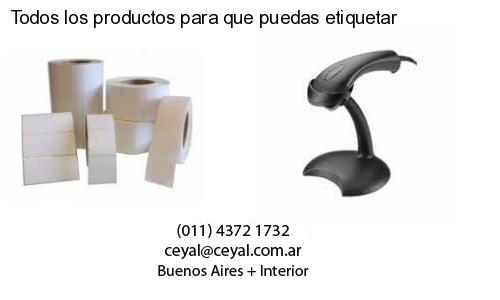 Todos los productos para que puedas etiquetar