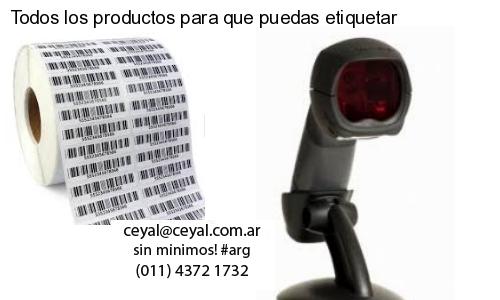Todos los productos para que puedas etiquetar
