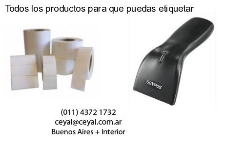 Todos los productos para que puedas etiquetar