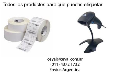 Todos los productos para que puedas etiquetar