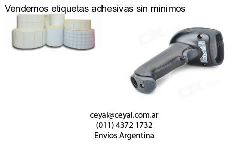 Vendemos etiquetas adhesivas sin minimos