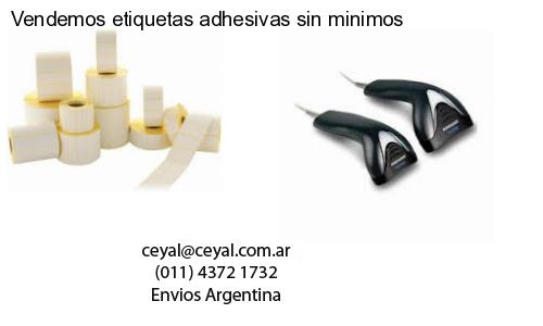 Vendemos etiquetas adhesivas sin minimos