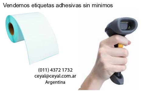 Vendemos etiquetas adhesivas sin minimos
