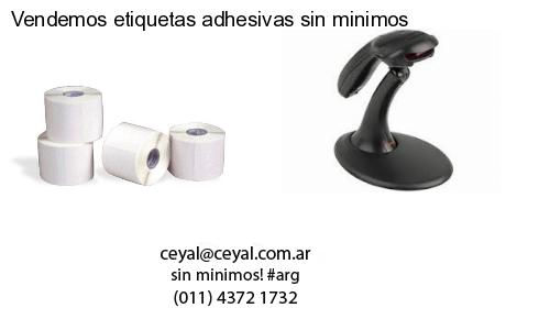 Vendemos etiquetas adhesivas sin minimos