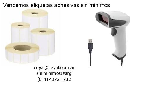 Vendemos etiquetas adhesivas sin minimos