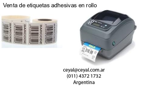 Venta de etiquetas adhesivas en rollo