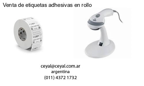 Venta de etiquetas adhesivas en rollo