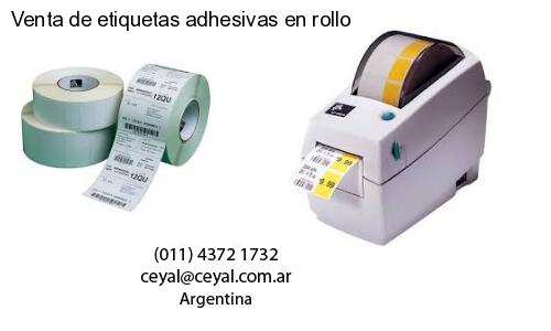 Venta de etiquetas adhesivas en rollo