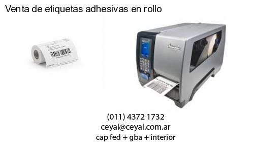 Venta de etiquetas adhesivas en rollo