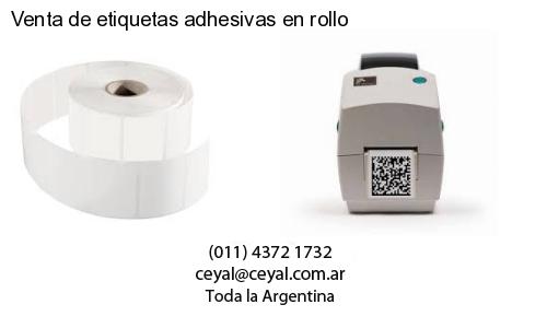 Venta de etiquetas adhesivas en rollo