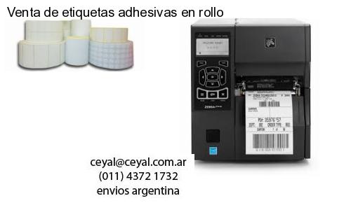 Venta de etiquetas adhesivas en rollo
