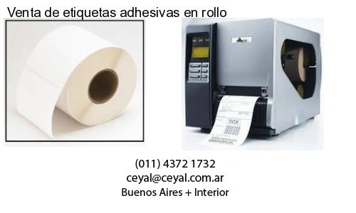 Venta de etiquetas adhesivas en rollo