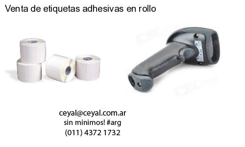 Venta de etiquetas adhesivas en rollo