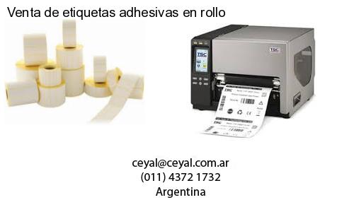 Venta de etiquetas adhesivas en rollo