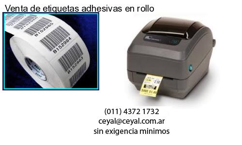 Venta de etiquetas adhesivas en rollo