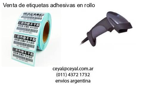 Venta de etiquetas adhesivas en rollo