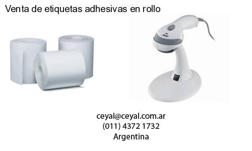 Venta de etiquetas adhesivas en rollo