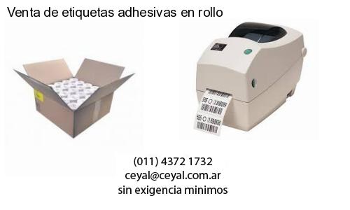 Venta de etiquetas adhesivas en rollo