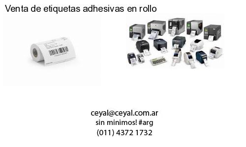 Venta de etiquetas adhesivas en rollo