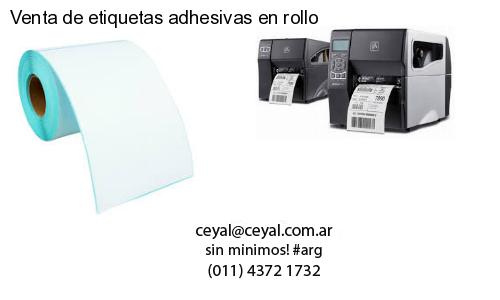 Venta de etiquetas adhesivas en rollo