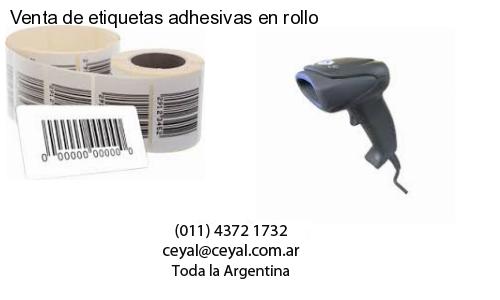 Venta de etiquetas adhesivas en rollo